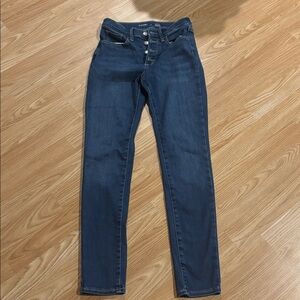 High-Waisted Skinny Jeans